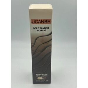 UCANBE Self Tanner Mousse Long Lasting 6.76 fl. oz. Exp. 05/2027